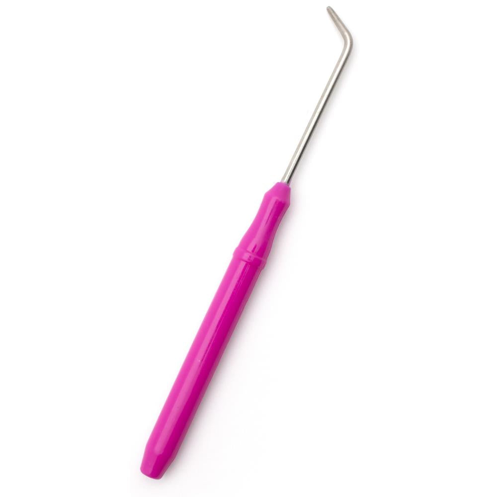 Cousin Knitting Loom Hook Tool-Silver/Pink