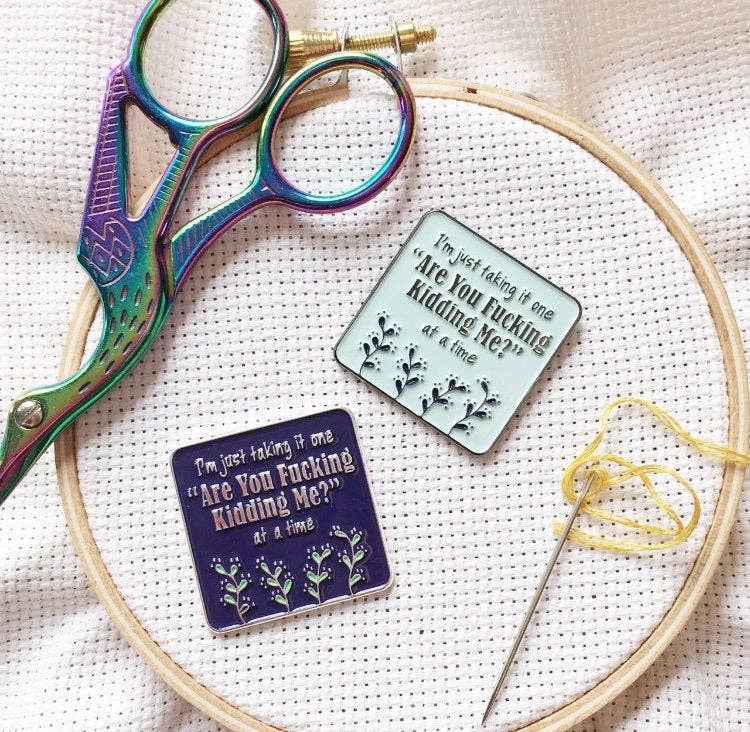 Snarky Crafter Designs - Are You F'in Kidding Me? Needle Minder