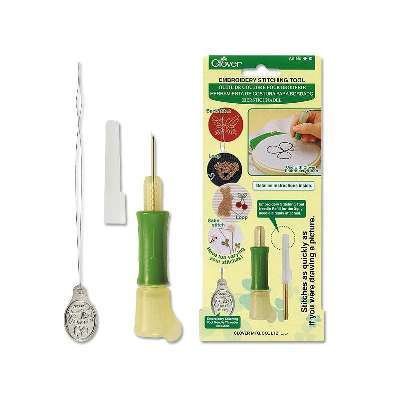 Clover Embroidery Stitching Tool Punch Needle – EcoFriendlyCrafts