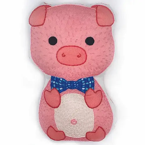 Piggy Embroidery Kit by Ruth Tillman Designs