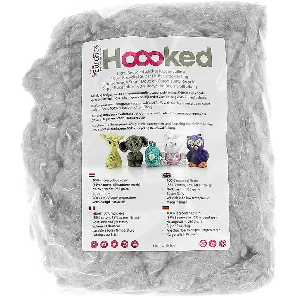 Hoooked 100% Recycled Cotton Filling 250 Gram 