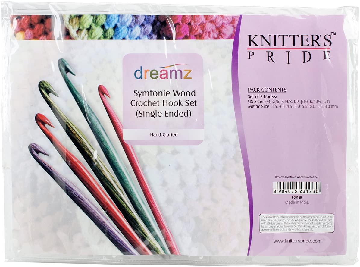 Knitter's Pride Waves Crochet Hook Set Pink Case