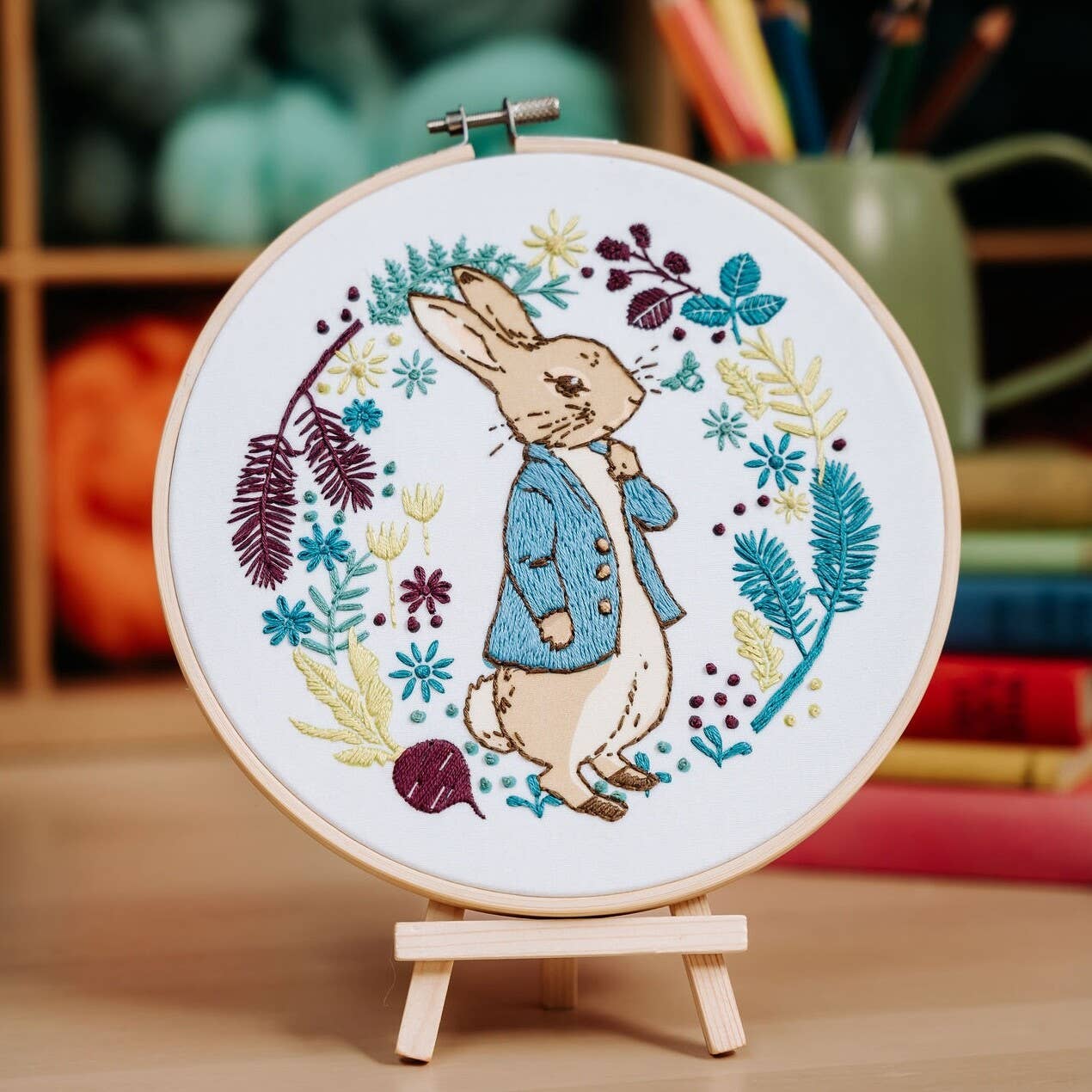 The Crafty Kit Company - Beatrix Potter - Peter Rabbit Plans His Next Adventure