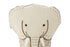 Elephant - Embroidery Kit: Doll Kit