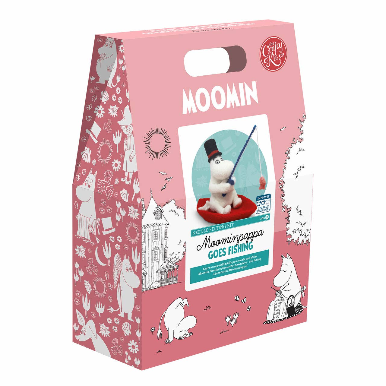 Moominpappa Goes Fishing Needle Felting Kit