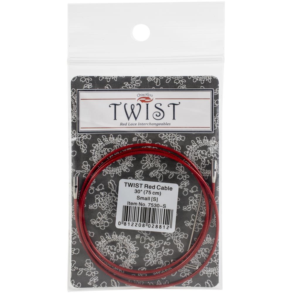 ChiaoGoo TWIST Red Lace Interchangeable Cables (SMALL)