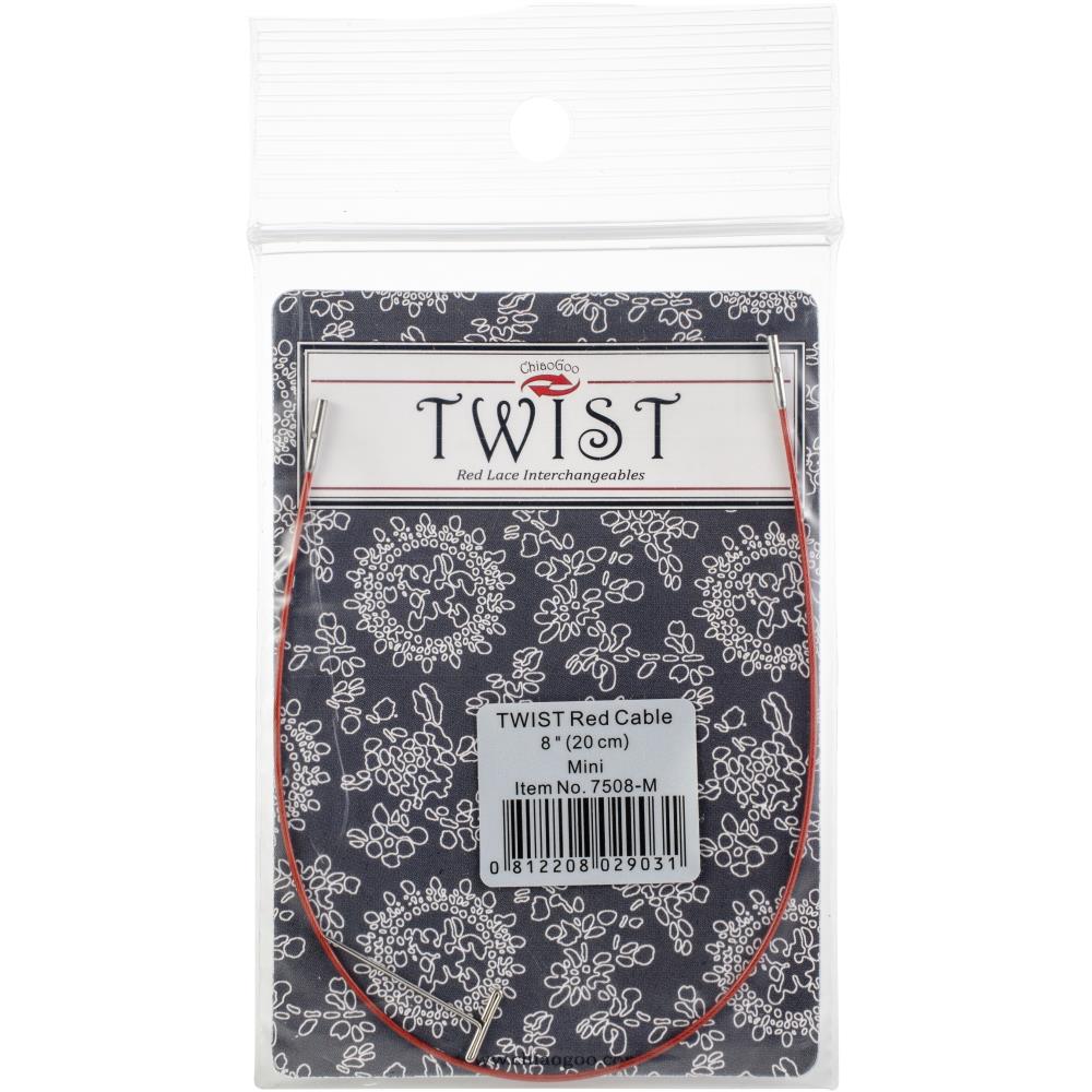 ChiaoGoo TWIST Red Lace Interchangeable Cables (MINI)