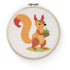 The Crafty Kit Company - Squirrel Cross Stitch Kit