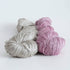 eco-stitch - Knitting Kit: Calva Dorsa Linen Scarf - Rhubarb and Natural