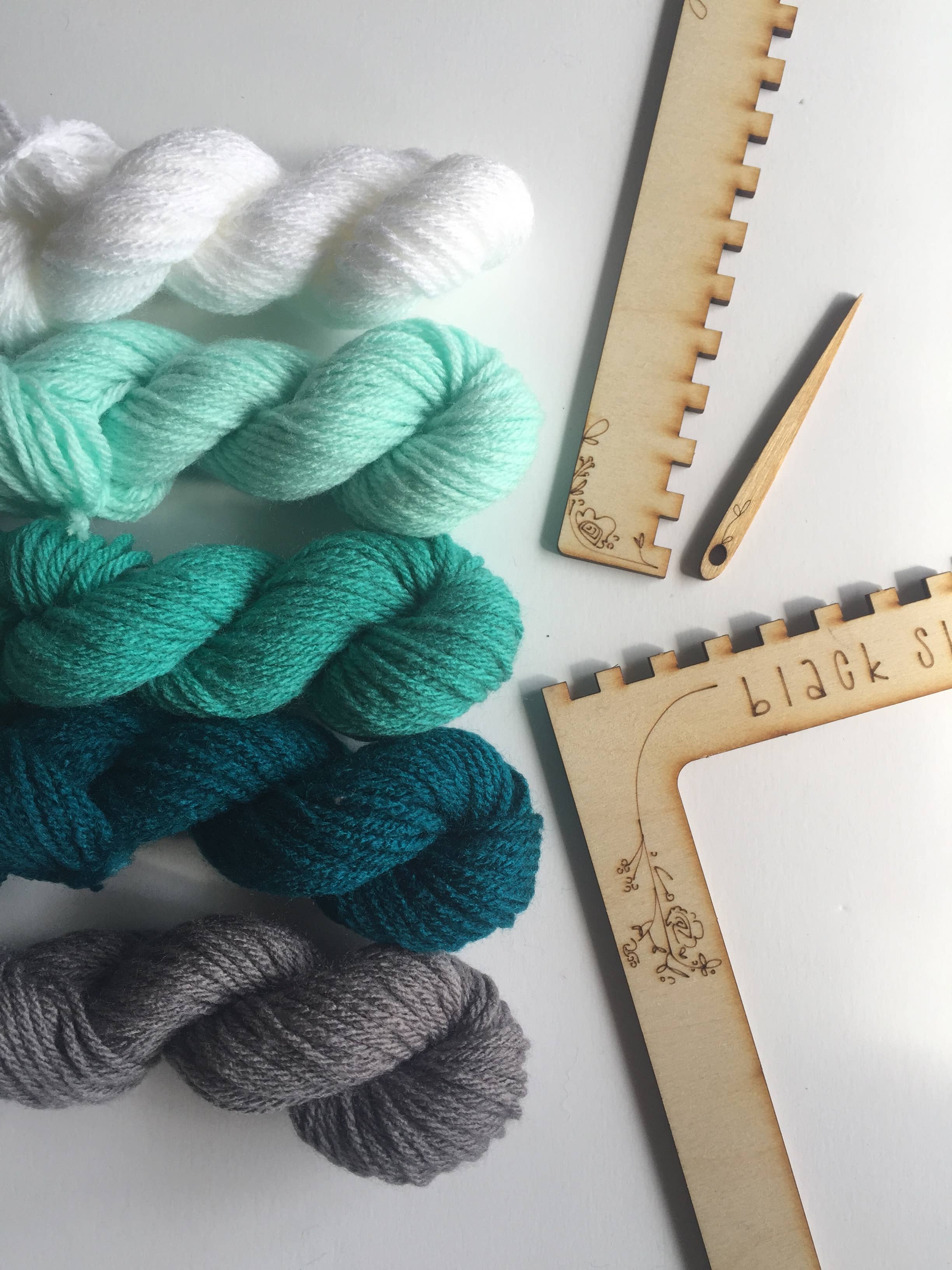 Tapestry Weaving Kit - Ocean - by Black Sheep Goods