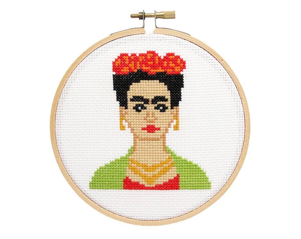 The Stranded Stitch - Frida Cross Stitch Kit
