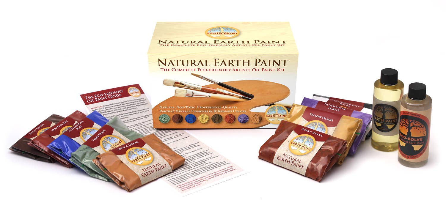 Natural Earth Paint - Artist Oil Paint Kit