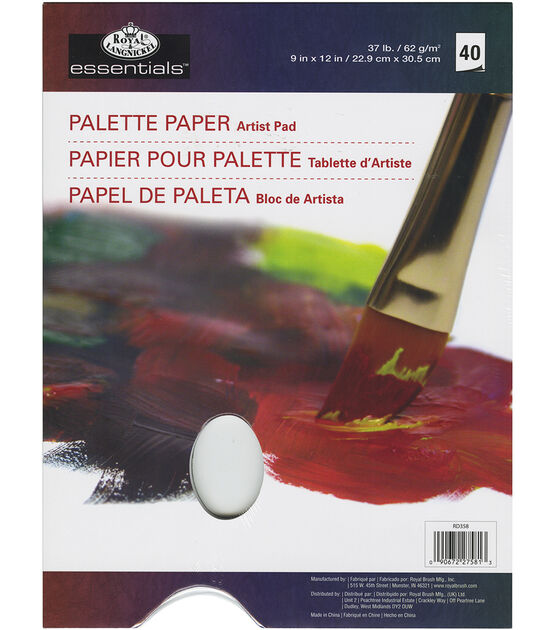Royal Langnickel Essentials - Palette Paper Artist Pad