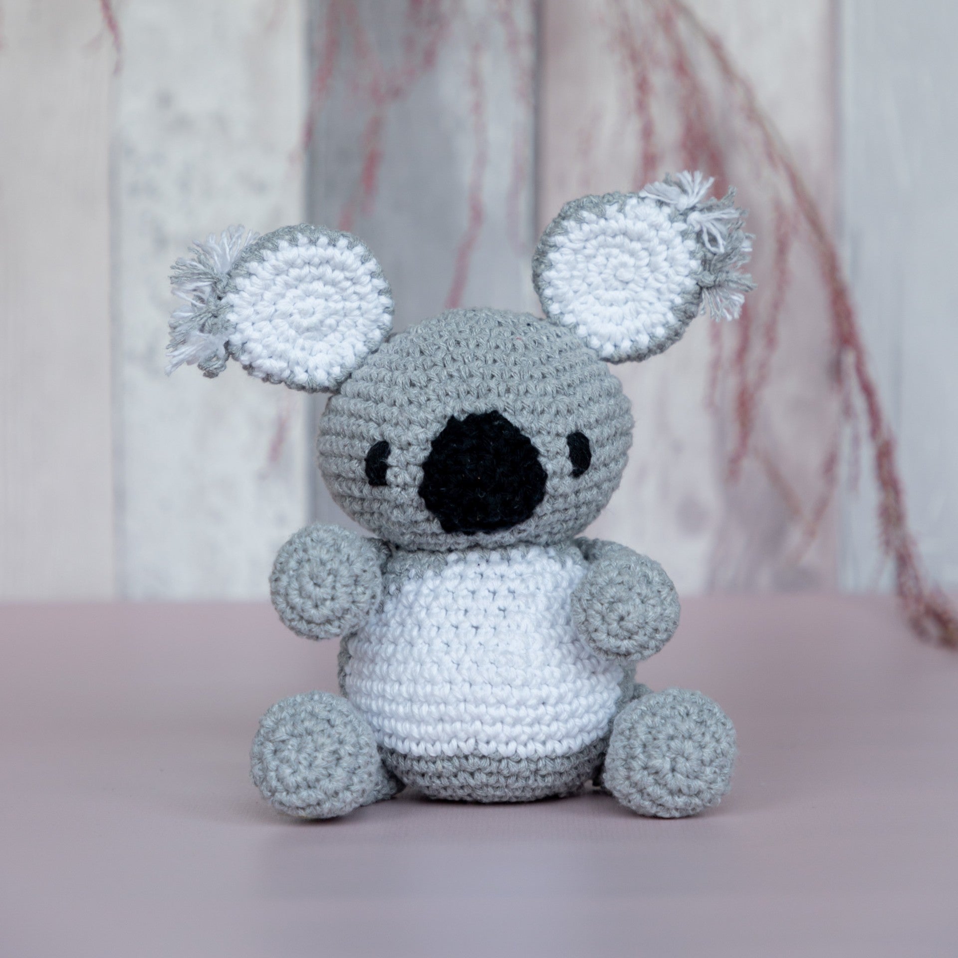 Koala Sydney Hoooked Crochet Kit with Eco Barbante Yarn