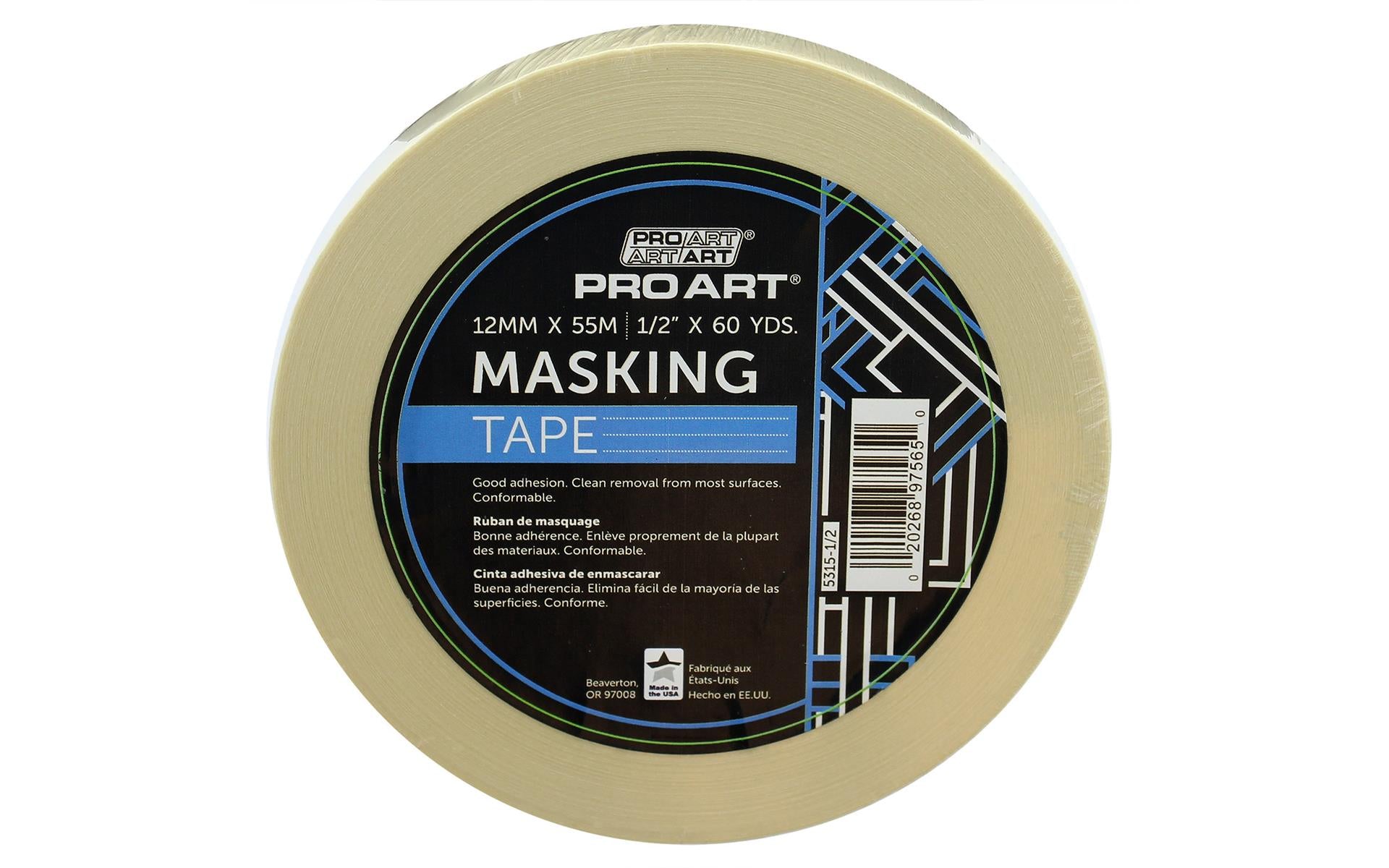 Pro Art Masking Tape - .5"x 60yd