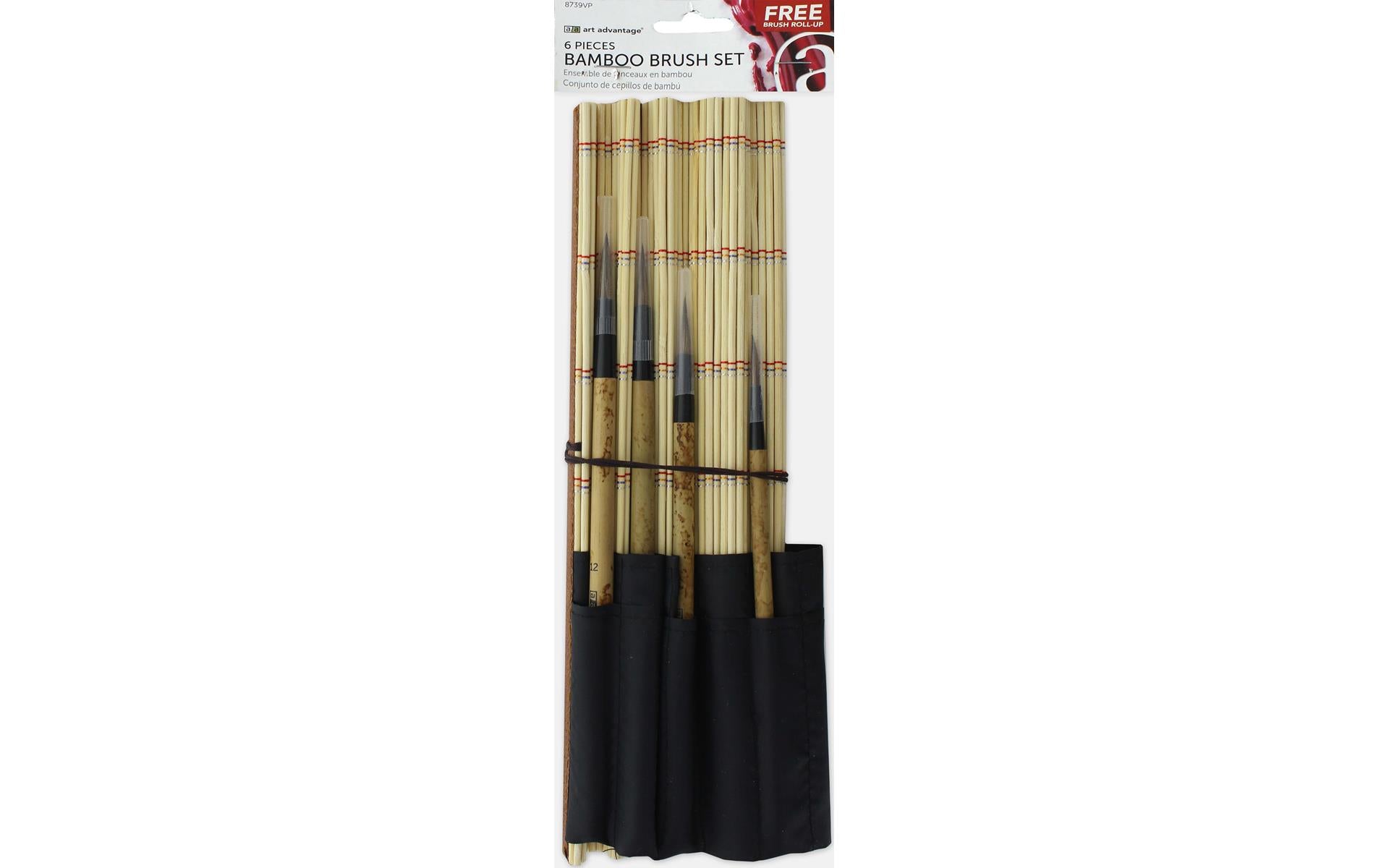 Art Advantage Bamboo Brush Set Value Pack