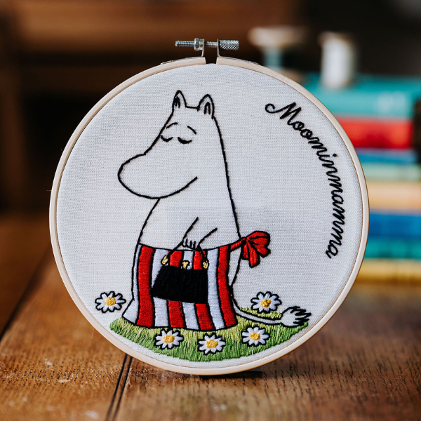 The Crafty Kit Company - Moomin Embroidery Kit - Moominmamma Shopping