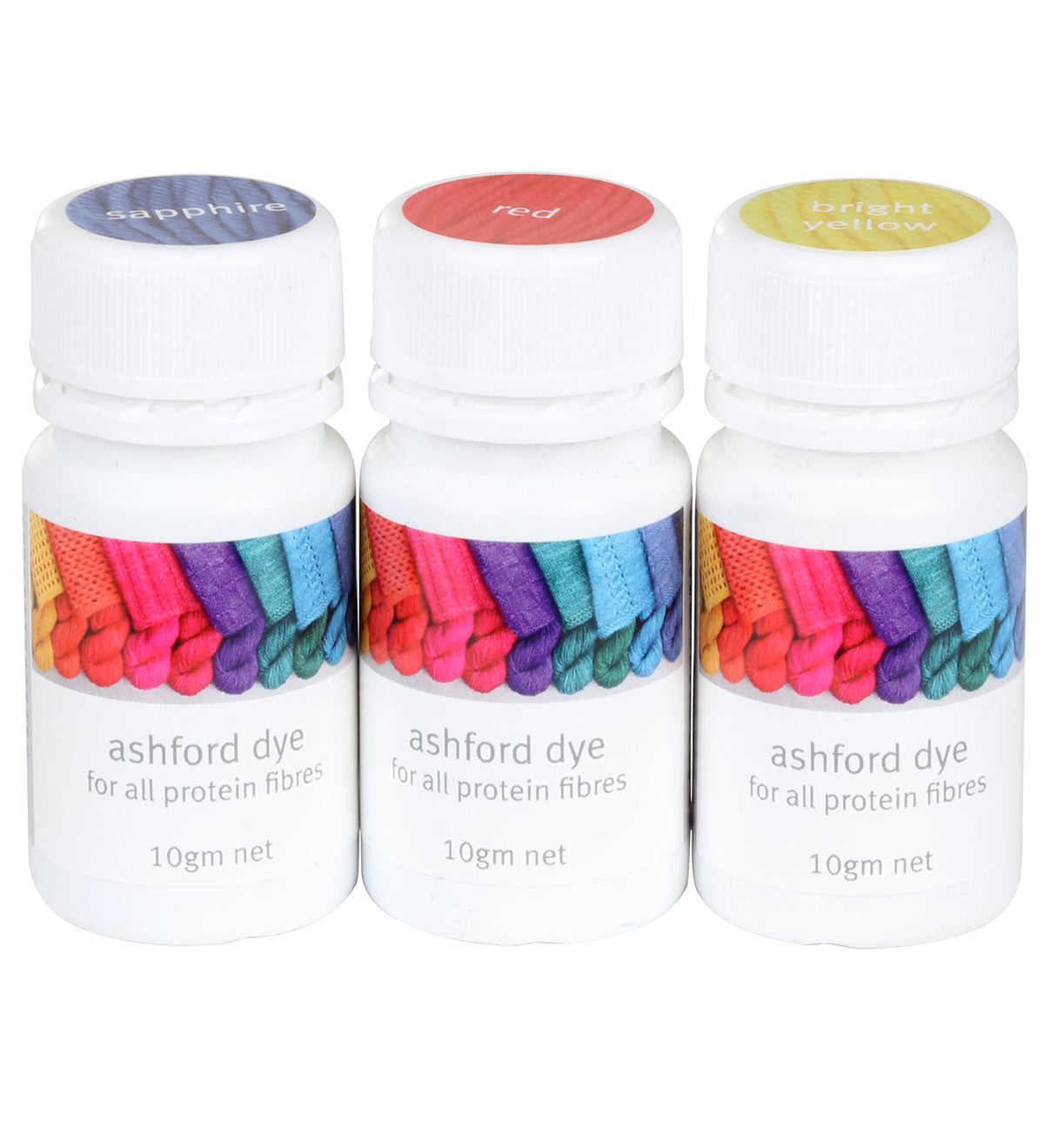 Ashford Wool Dye - Primary Colour Kit