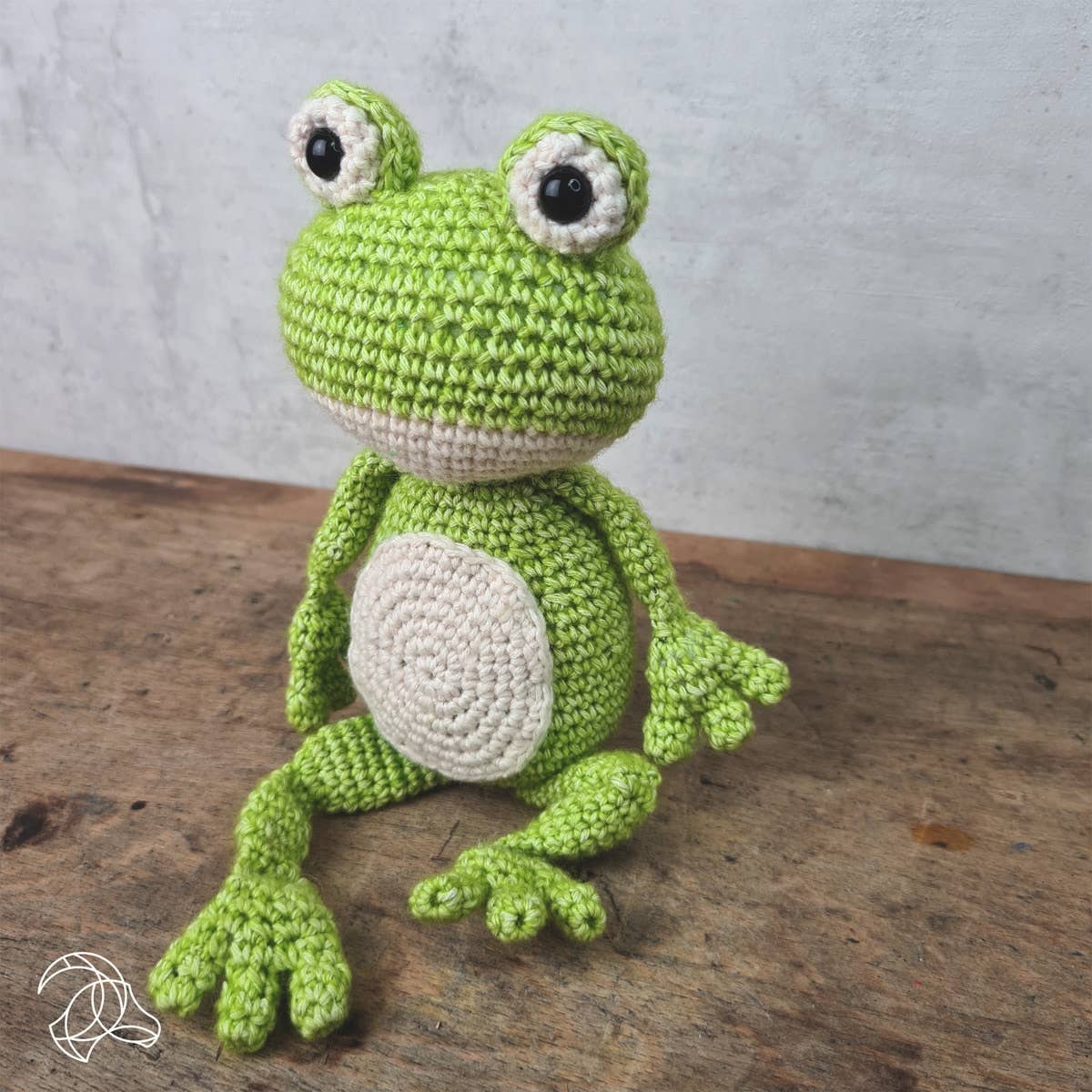 Hardicraft - DIY Crochet Kit - Vinny Frog
