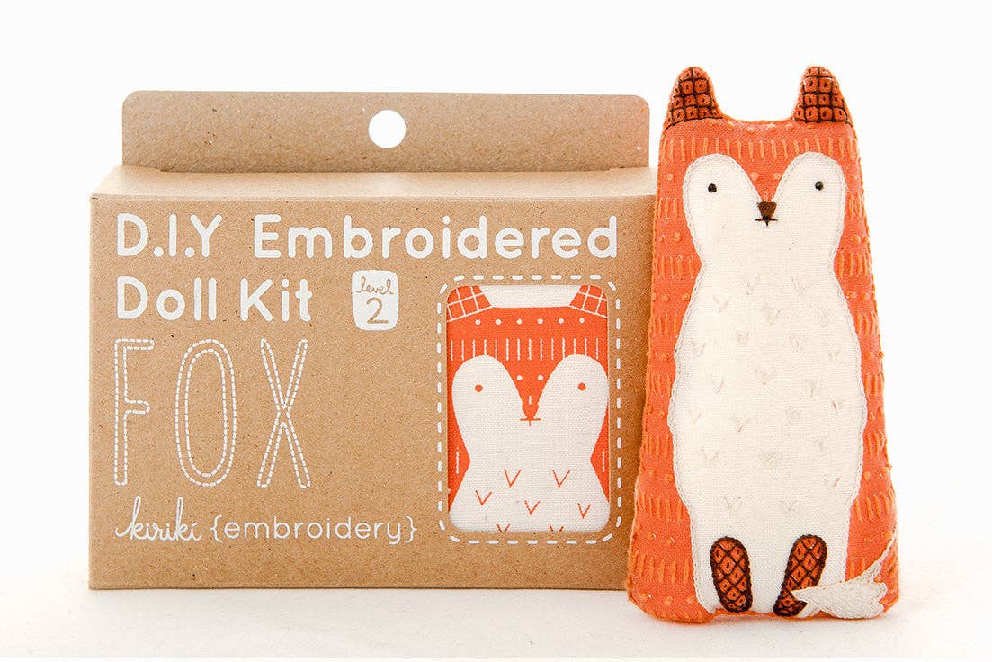 Kiriki Press - Fox - Embroidery Kit