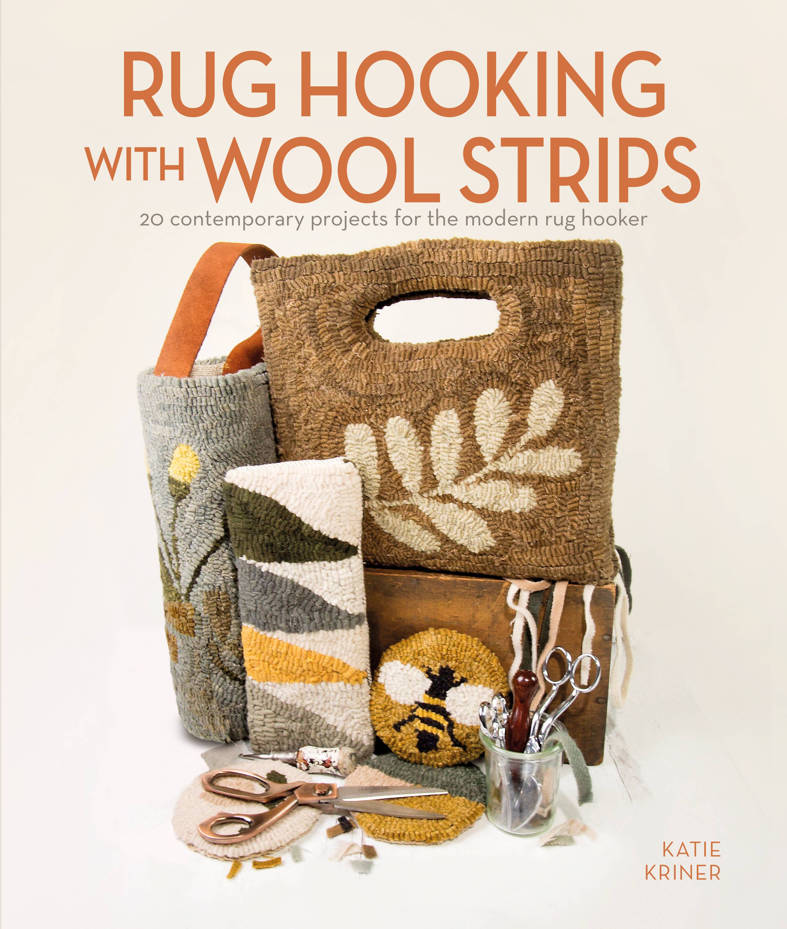 Schiffer Publishing - Rug Hooking with Wool Strips