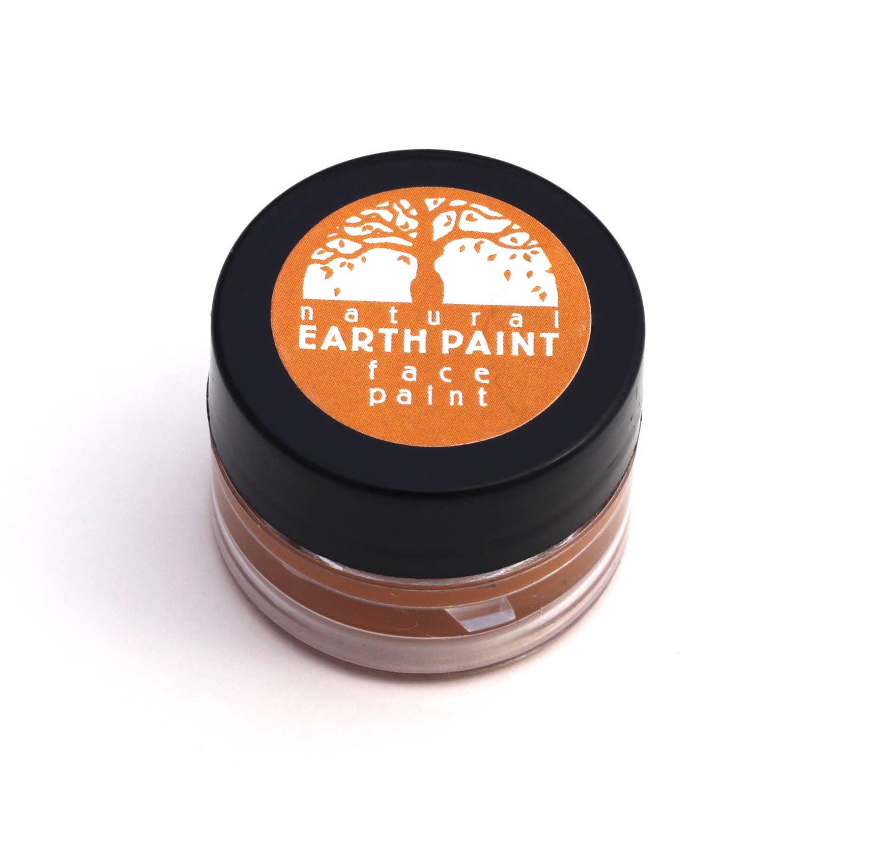 Natural Earth Paint - Natural Face Paint - Individual Jars Orange