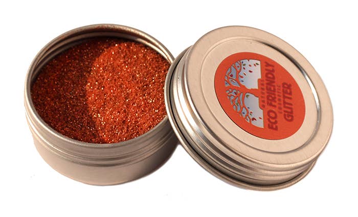 Natural Earth Paint - Eco-friendly Cosmetic Glitter Bronze