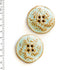 Incomparable Buttons - L355 Leaf Pattern Buttons