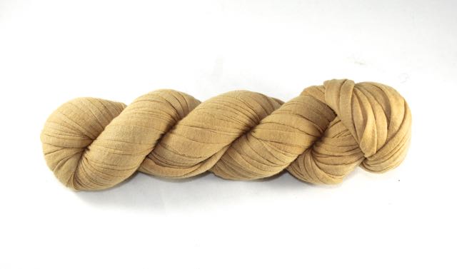 Recycled T-Shirt Yarn- Toffee