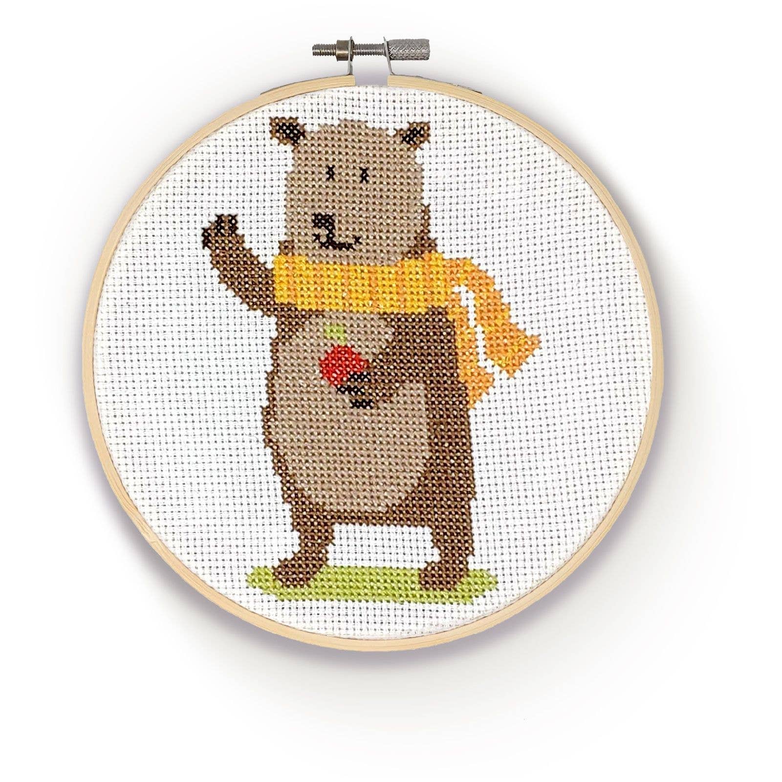 The Crafty Kit Company - Bear Cross Stitch Kit