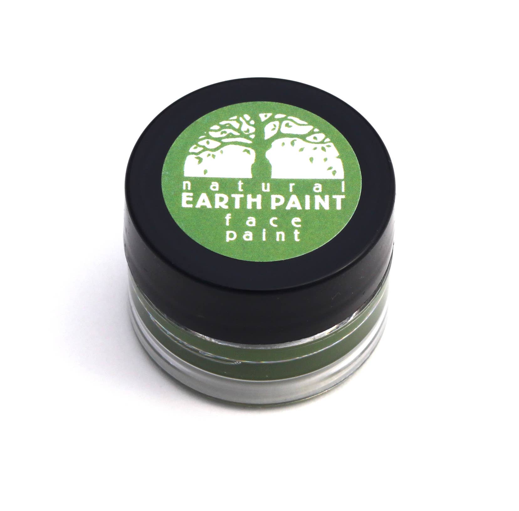 Natural Earth Paint - Natural Face Paint - Individual Jars Green