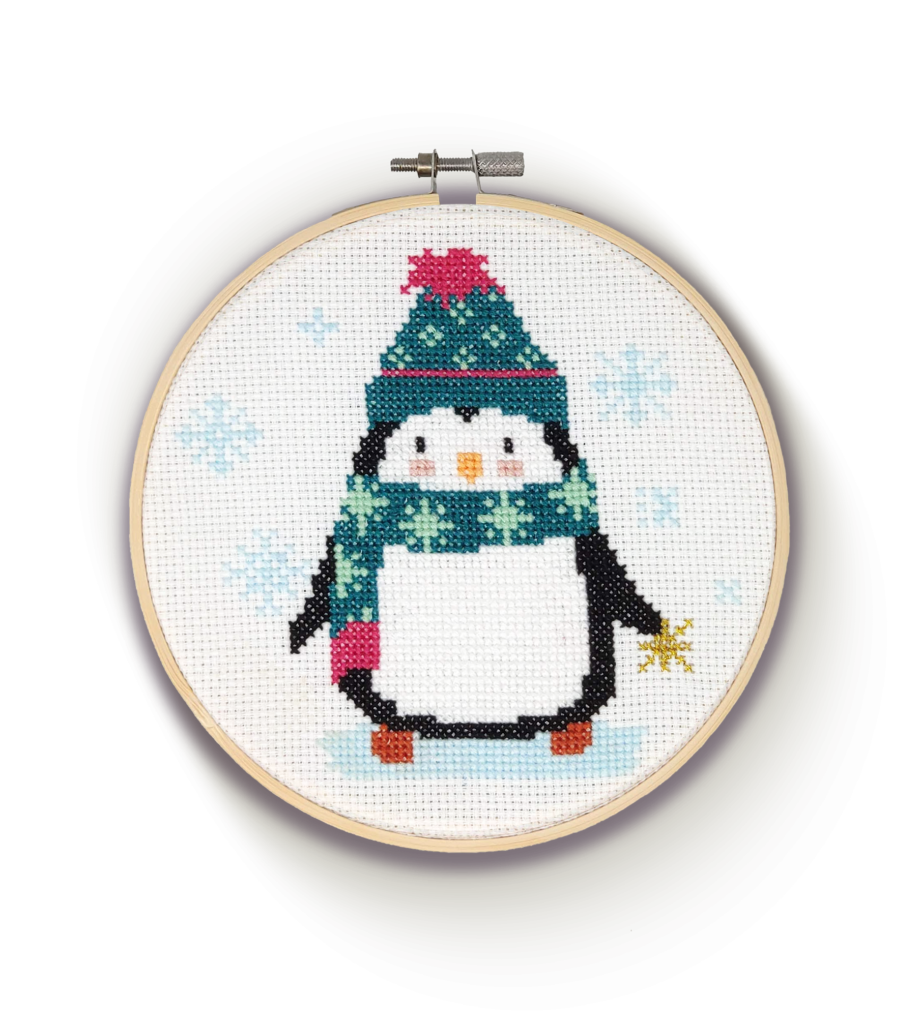 The Crafty Kit Company - Penguin Cross Stitch Kit