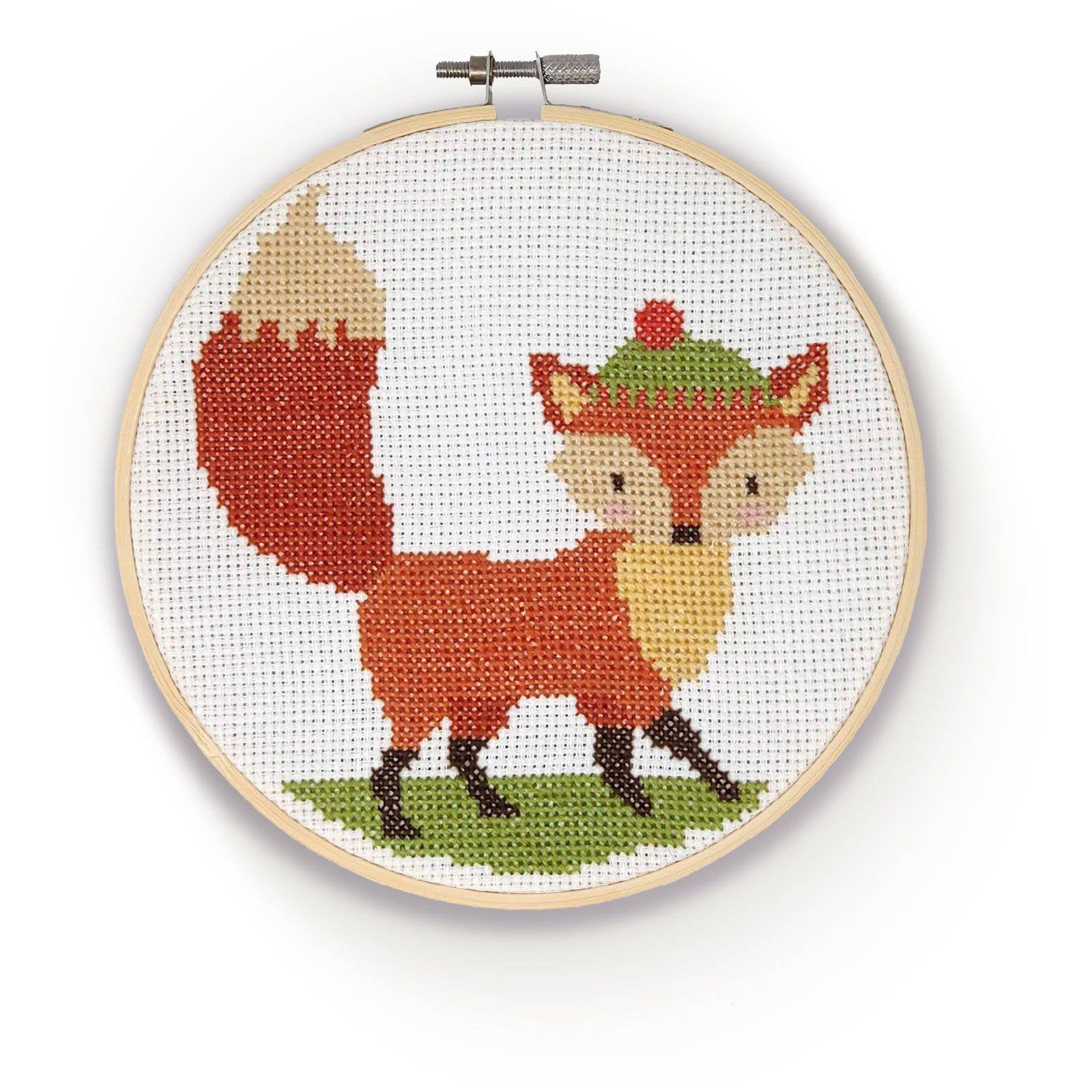 The Crafty Kit Company - Fox Cross Stitch Kit