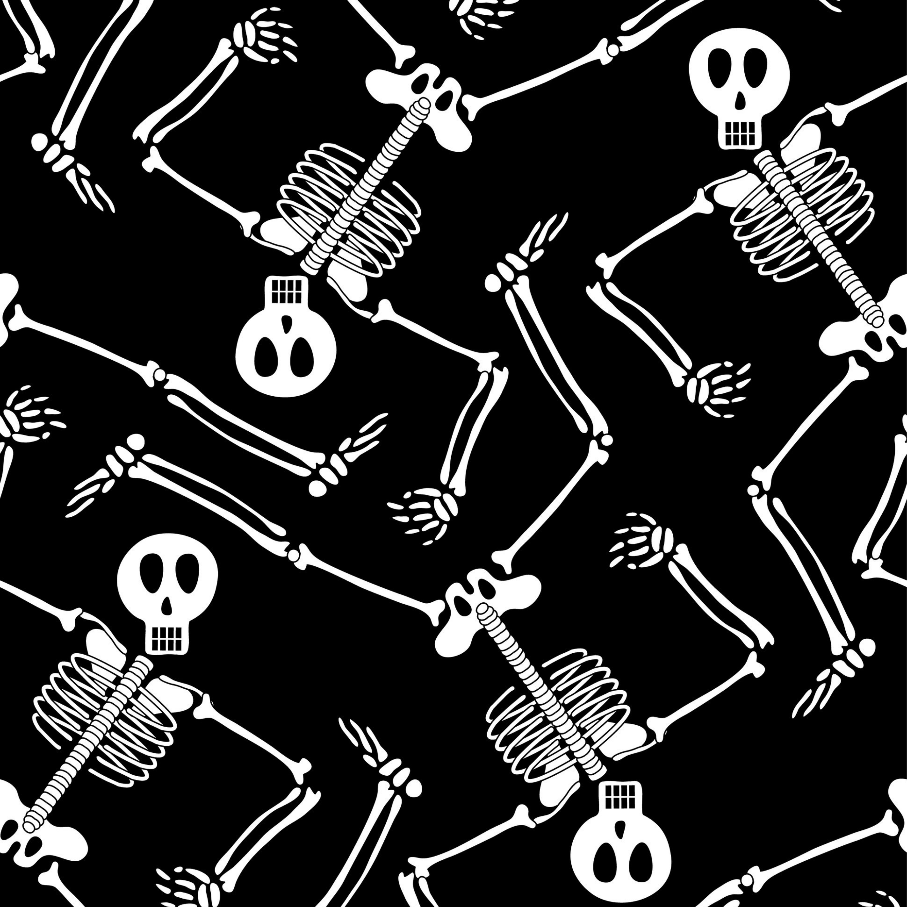 Halloween Skeletons Heat Transfer Vinyl and Carrier Sheet