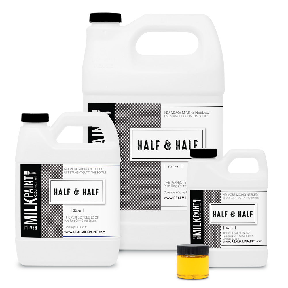 Real Milk Paint Half & Half - 16 ounces