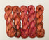 Recycled Sari Silk Ribbon - Brick Red