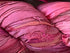 Recycled Sari Silk Ribbon - Hot Pinks
