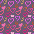 Lots of Hearts Heat Transfer Vinyl and Carrier Sheet