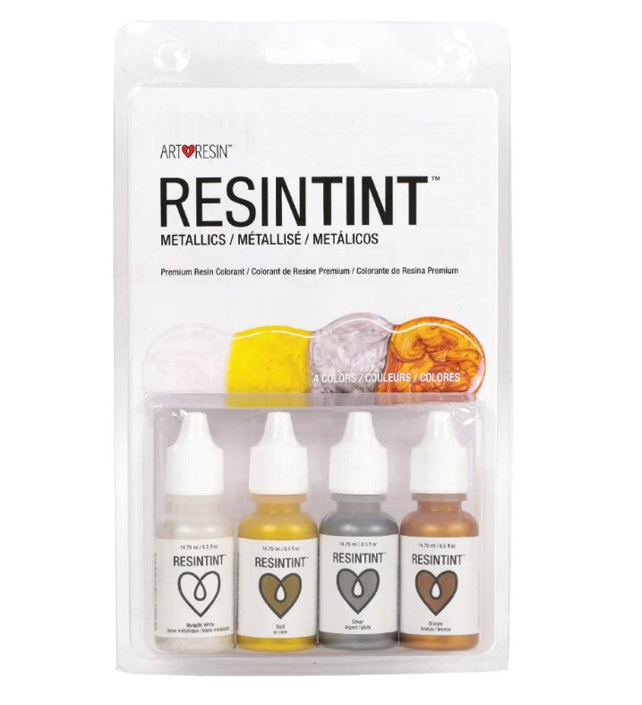 Art Resin - ResinTint Metallics - 4 colors
