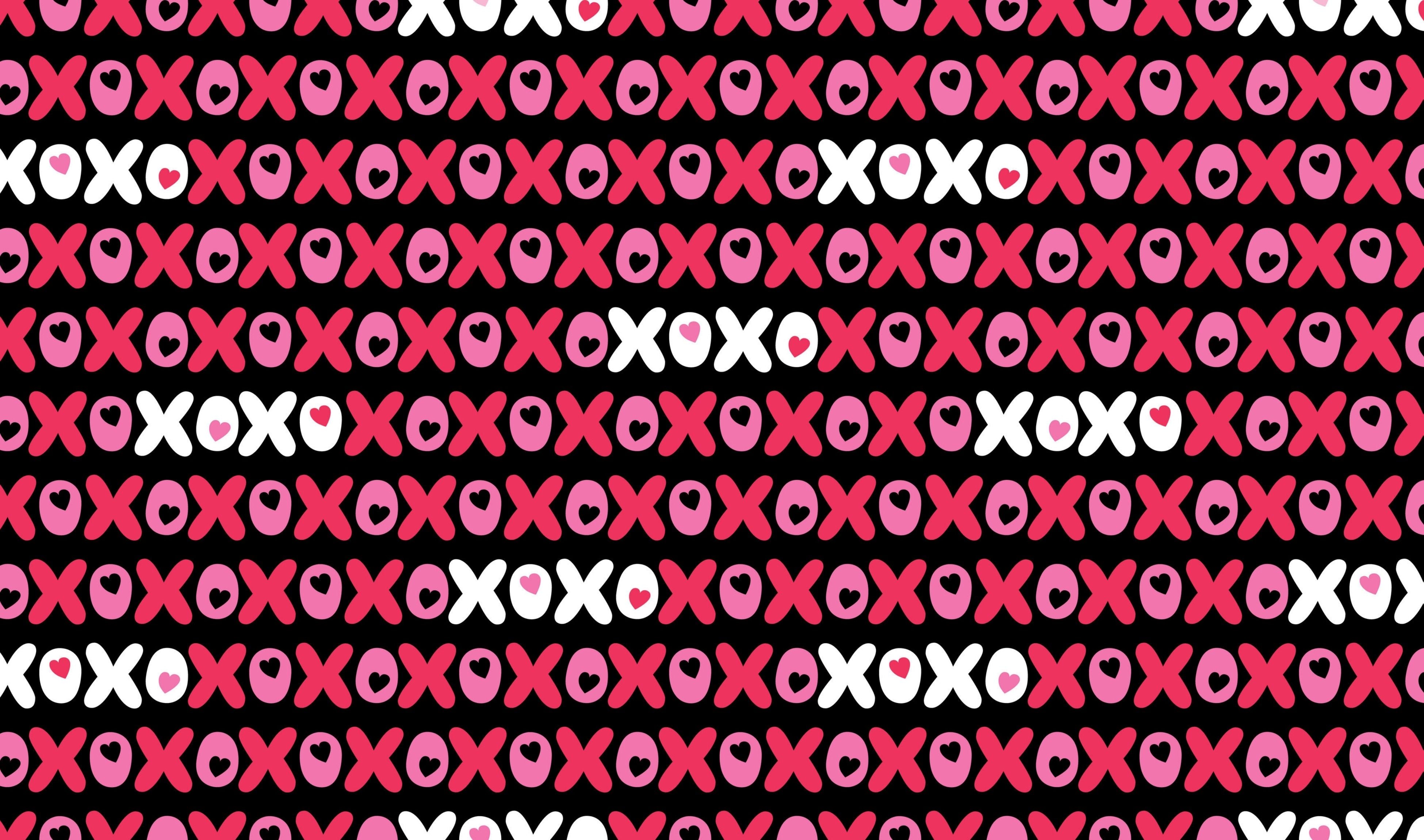 XOXO Hugs and Kisses Pattern Heat Transfer Vinyl