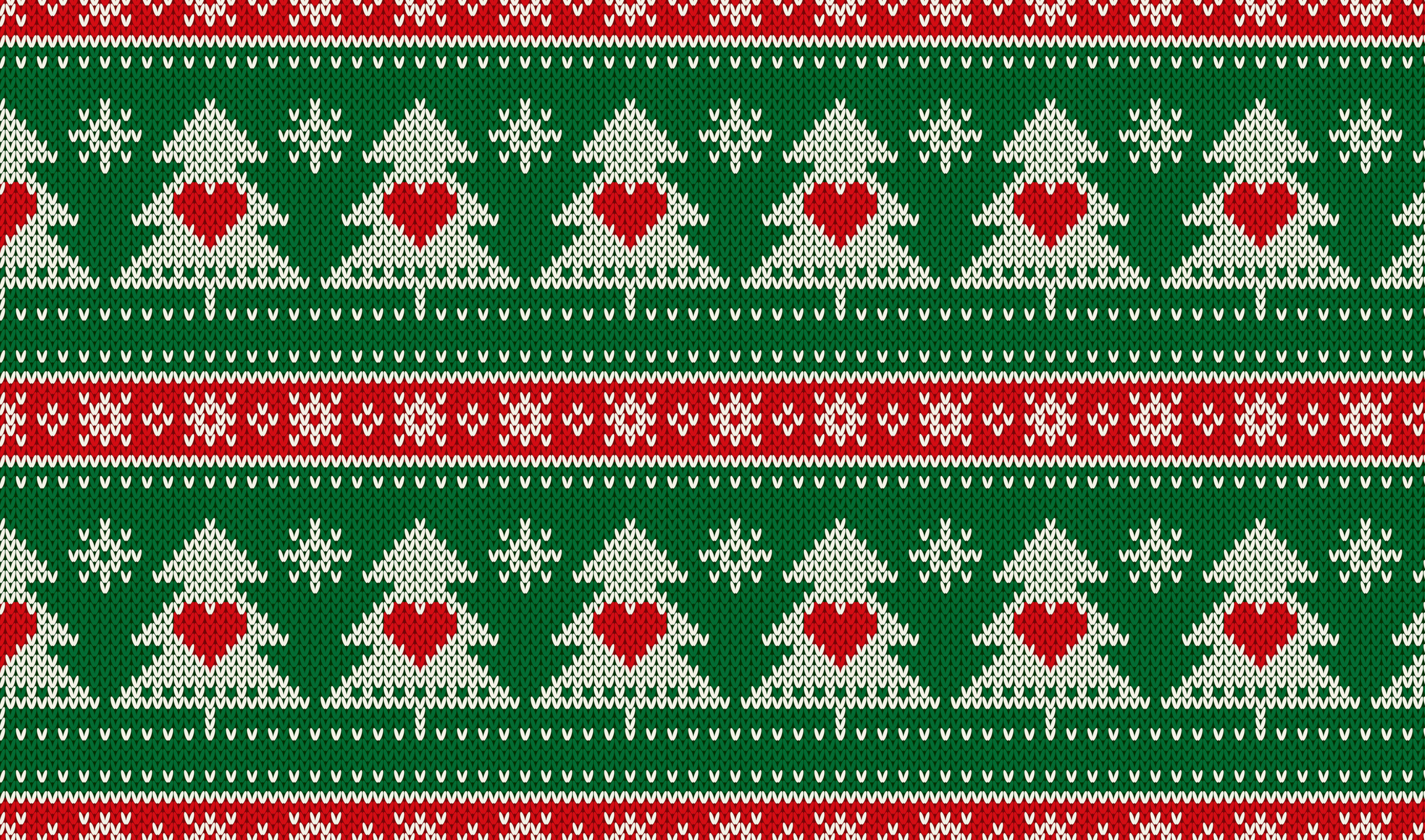 Christmas Tree Sweater Knit Print Heat Transfer Vinyl and Carrier Sheet
