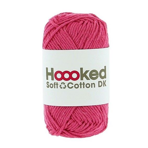 Hoooked Recycled Soft Cotton DK Yarn for Amigurumi, Crochet, and Knitting