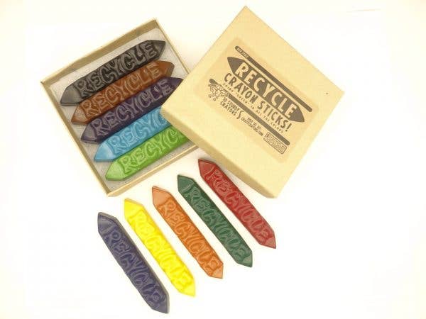 Crazy Crayons Recycled Sticks Crayon - 10 Box