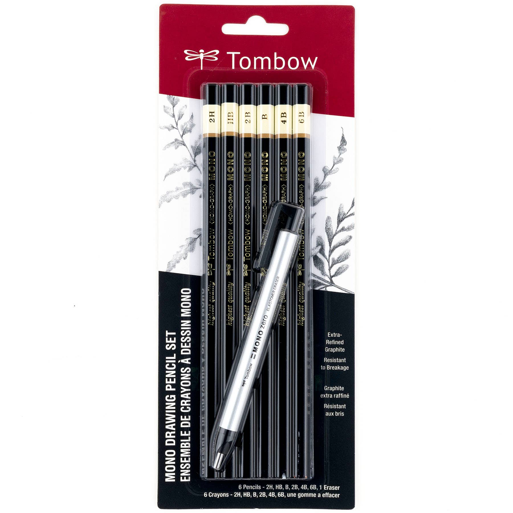 Tombow - MONO Drawing Pencil Set - Combo Pack