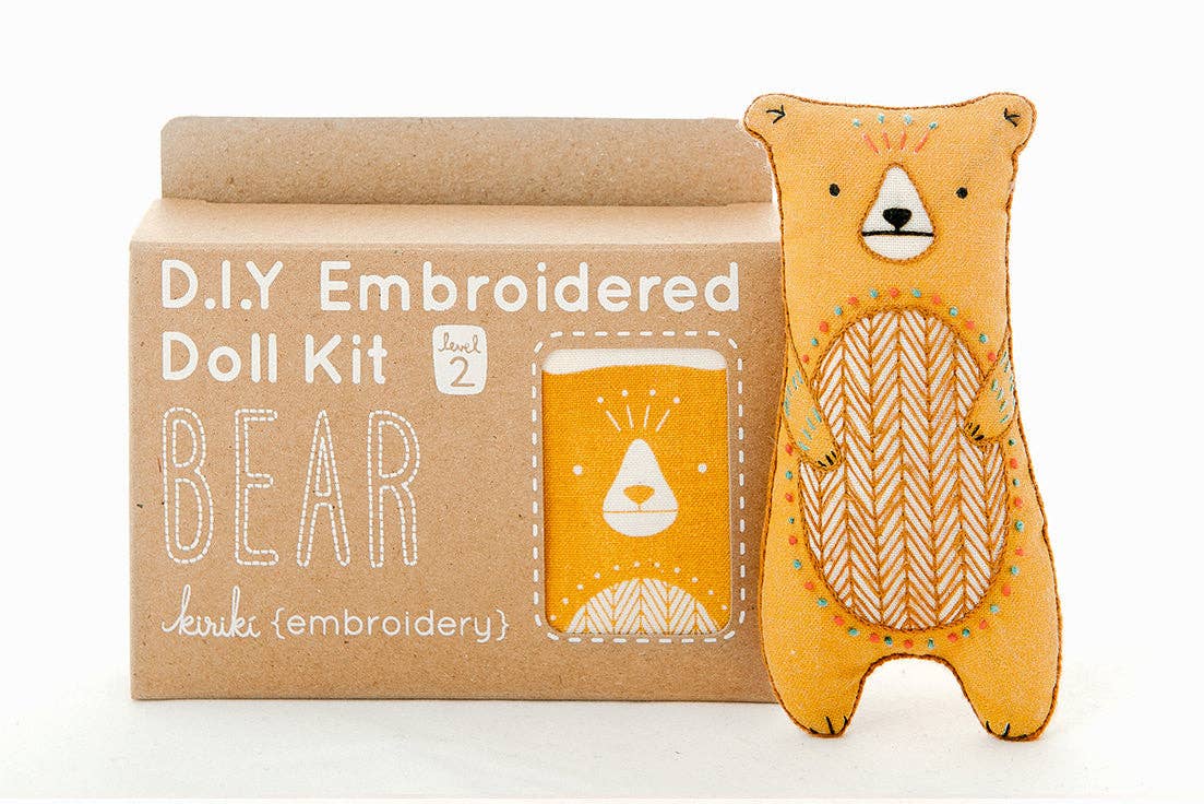 Kiriki Press - Bear - Embroidery Kit