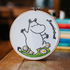 The Crafty Kit Company - Moomin Embroidery Kit - Moomintroll Dancing