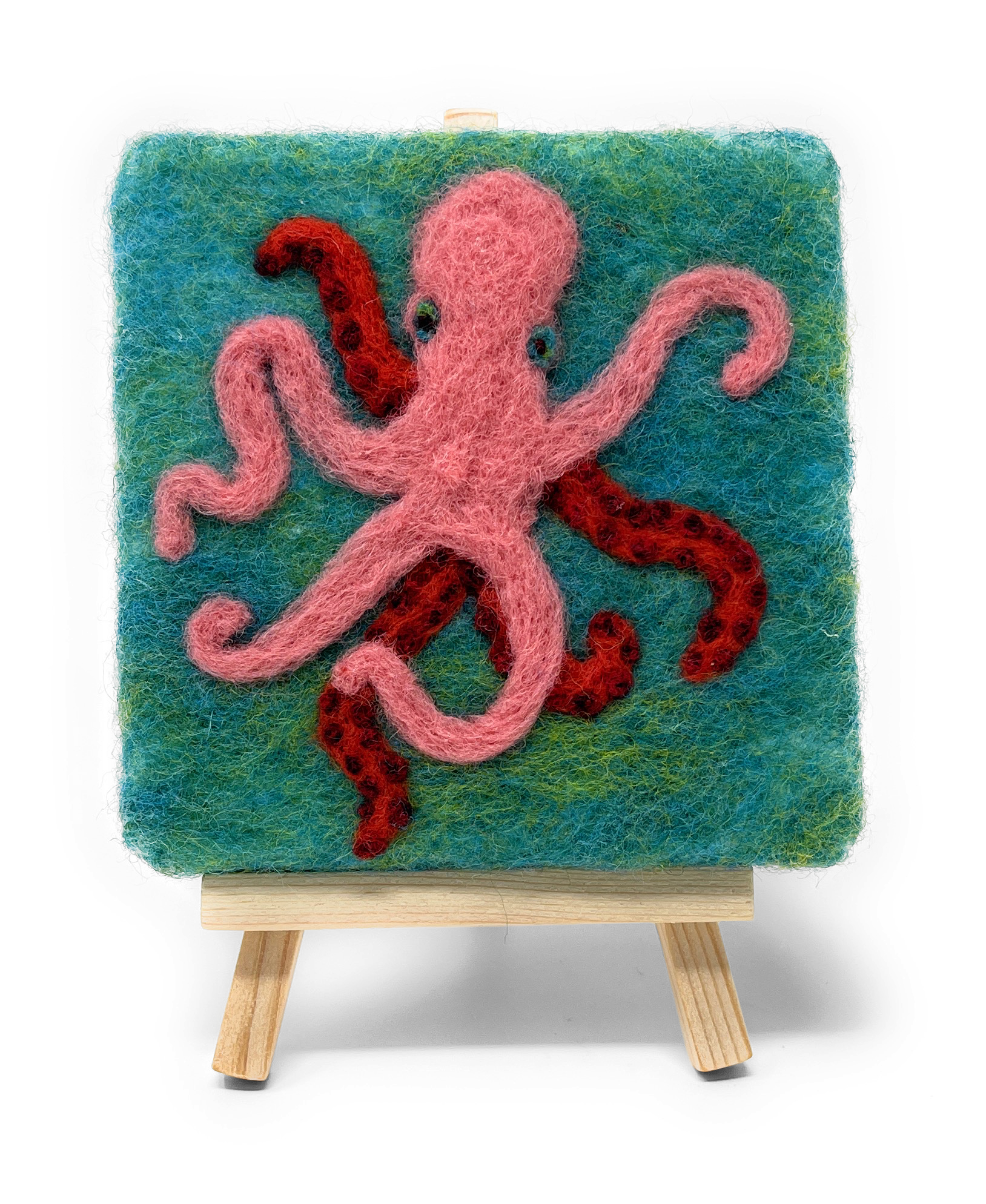 The Crafty Kit Company - Under the Sea Octopus Needle Felting Kit