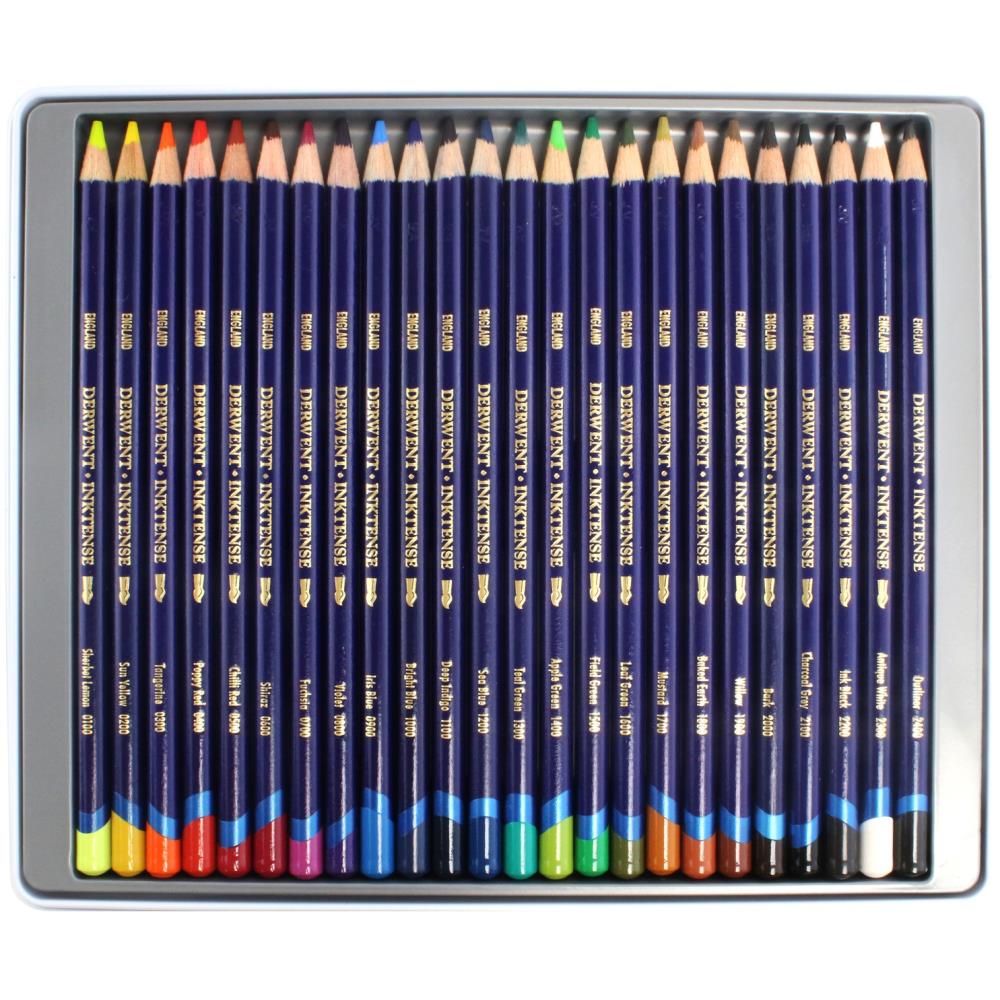 Derwent Inktense Pencils - 24 count