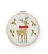 The Crafty Kit Company - Winter Stag Cross Stitch Craft Kit - a great holiday gift