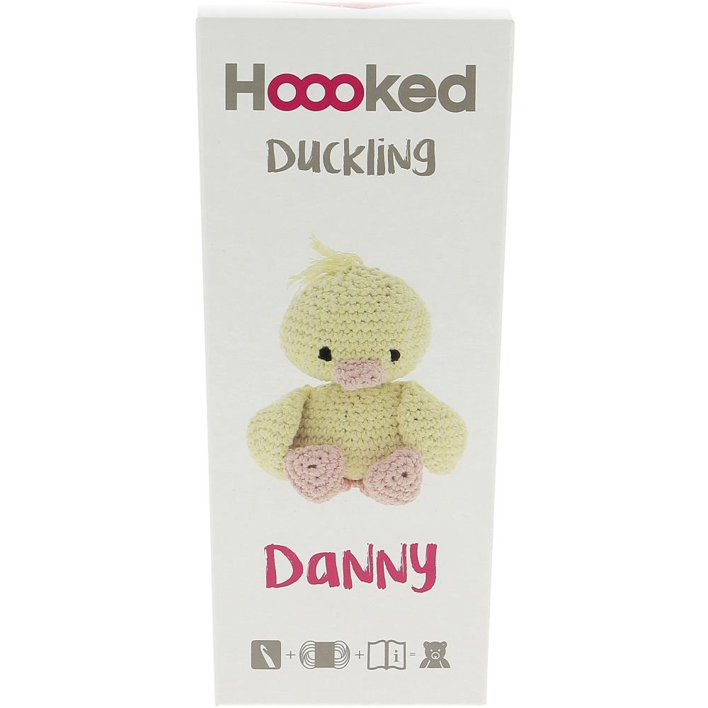 Duckling Danny Hoooked Crochet Kit with Eco Barbante Yarn